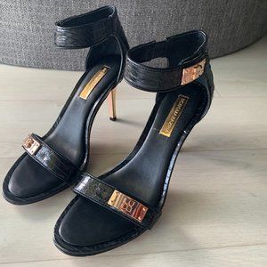 BCBG Max Azria 'Promenade' Animal Print Sandals 8 1/2 M
